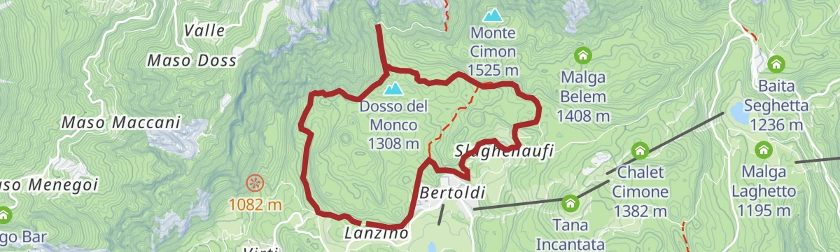 Route map: 6 - Tomazol Circuit